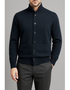 Filippo De Laurentiis \ Cardigan Blusotto Uomo Blu Scuro Prezzo 240,00