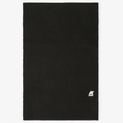 K-Way \ Sciarpa Unisex Lana A Coste Nero Prezzo 70,00