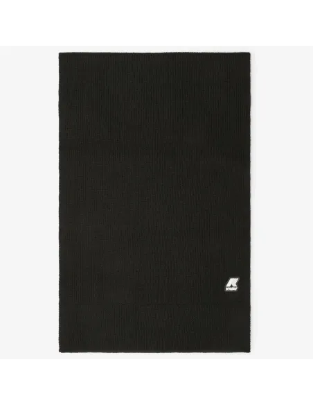K-Way \ Sciarpa Unisex Lana A Coste Nero Prezzo 70,00