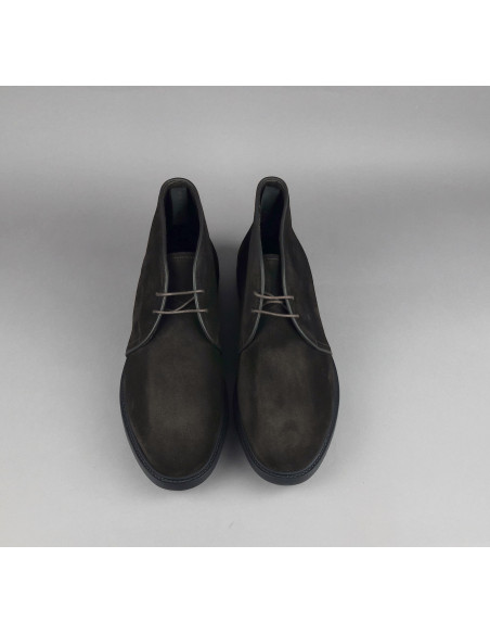 Fratelli Rossetti \ Polacchino Uomo Camoscio Marrone Scuro Prezzo 390,00