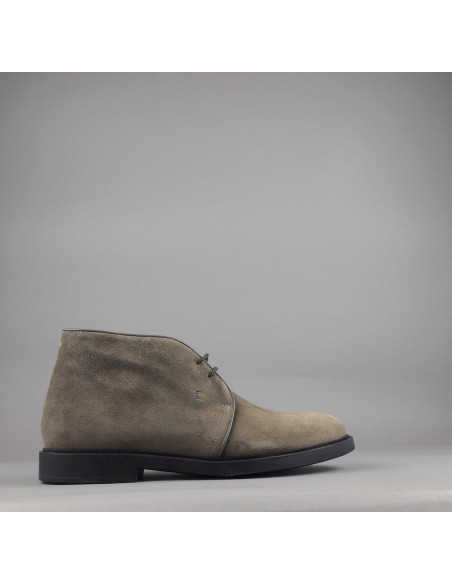 Fratelli Rossetti \ Polacchino Uomo Camoscio Talpa Scuro Prezzo 390,00