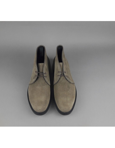 Fratelli Rossetti \ Polacchino Uomo Camoscio Talpa Scuro Prezzo 390,00