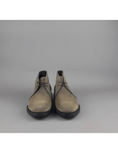 Fratelli Rossetti \ Polacchino Uomo Camoscio Talpa Scuro Prezzo 390,00