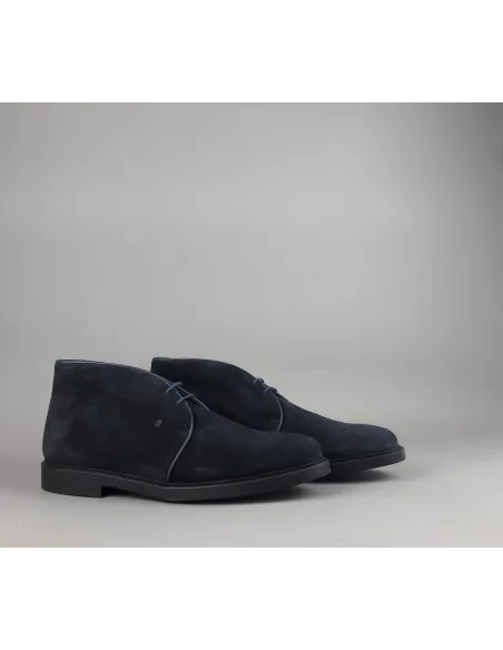 Fratelli Rossetti \ Polacchino Uomo Camoscio Blu Scuro Prezzo 390,00
