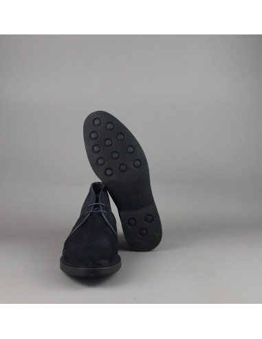 Fratelli Rossetti \ Polacchino Uomo Camoscio Blu Scuro Prezzo 390,00