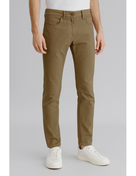 Jeckerson \ Pantalone Uomo Gabardine Stretch Torba Prezzo 160,00