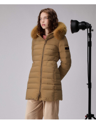 Peuterey \ Piumino Donna Seriola Nylon Biscotto Prezzo 800,00