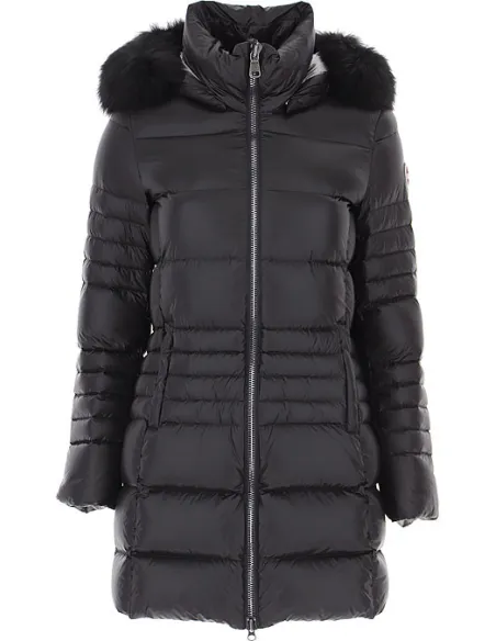 Colmar \ Piumino Donna Lungo Nylon Cangiante Nero Prezzo 620,00
