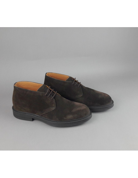 Frau \ Polacchino Uomo Camoscio Marrone Scuro Prezzo 129,00