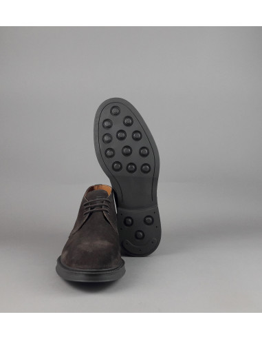 Frau \ Polacchino Uomo Camoscio Marrone Scuro Prezzo 129,00