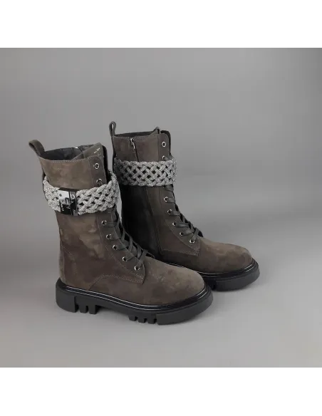 Stokton \ Anfibio Donna Camoscio Marrone Prezzo 290,00