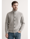 Filippo De Laurentiis \ Cardigan Blusotto Uomo Grigio Chiaro Prezzo 255,00