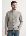 Filippo De Laurentiis \ Cardigan Blusotto Uomo Grigio Chiaro Prezzo 255,00