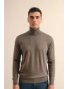 Filippo De Laurentiis \ Maglia Uomo Collo Alto Lana Talpa Scuro Prezzo 165,00