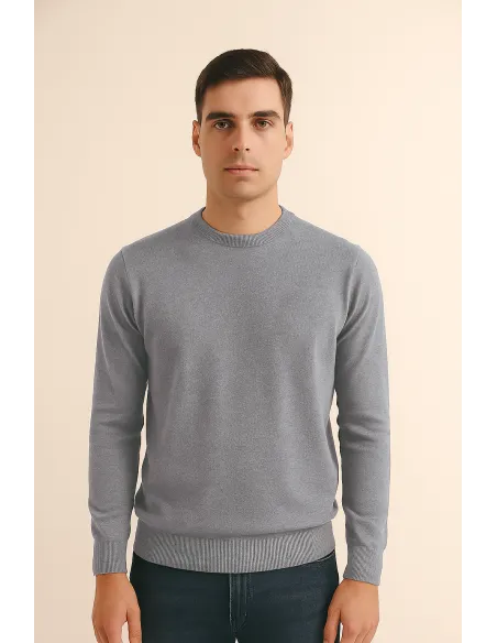 Filippo De Laurentiis \ Maglia Uomo Lana E Cashmere Grigio Chiaro Prezzo 162,00