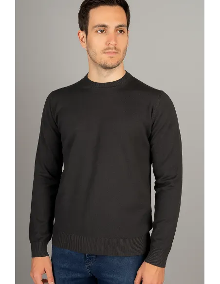 Filippo De Laurentiis \ Maglia Uomo Lana Merino Tintocapo Antracite Prezzo 156,00
