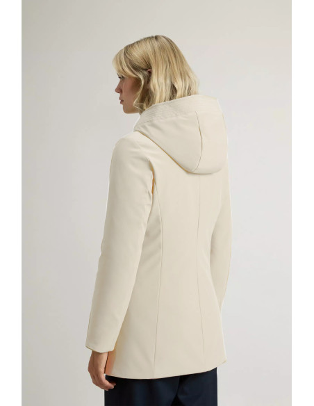 Woolrich \ Firth Parka Donna Softshell Bianco Opaco Prezzo 500,00