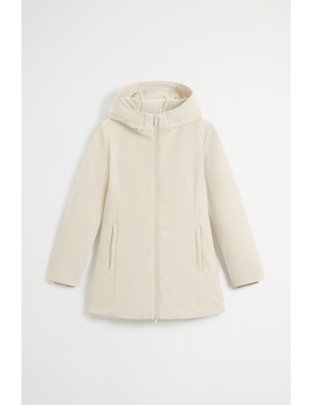 Woolrich \ Firth Parka Donna Softshell Bianco Opaco Prezzo 500,00