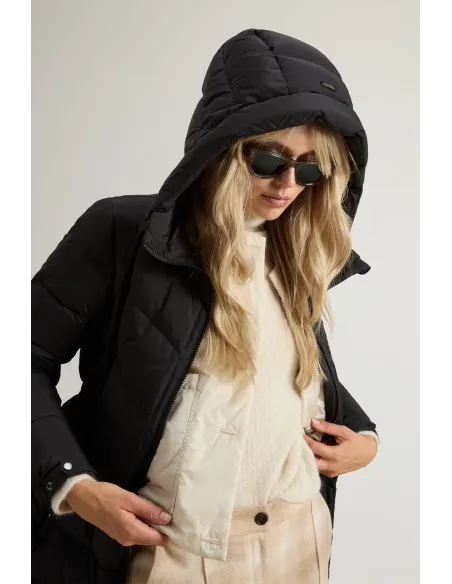 Woolrich \ Piumino Shirley Donna Microfibra Nero Prezzo 595,00