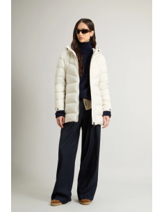 Woolrich \ Piumino Shirley Donna Microfibra Bianco Opaco Prezzo 699,00