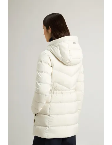 Woolrich \ Piumino Shirley Donna Microfibra Bianco Opaco Prezzo 595,00