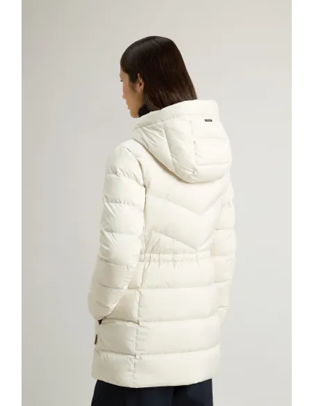 Woolrich \ Piumino Shirley Donna Microfibra Bianco Opaco Prezzo 595,00