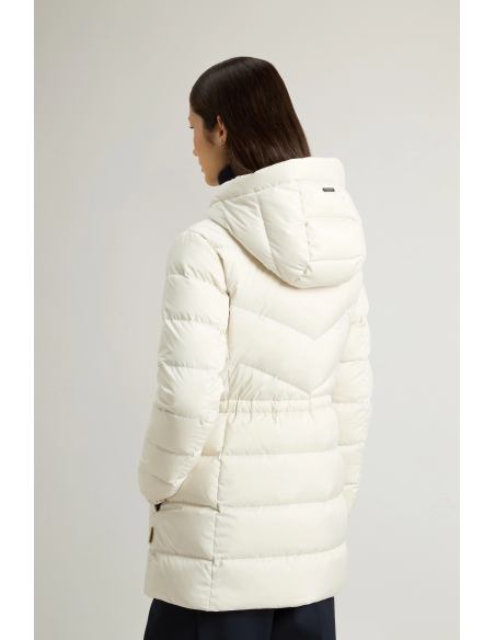 Woolrich \ Piumino Shirley Donna Microfibra Bianco Opaco Prezzo 699,00
