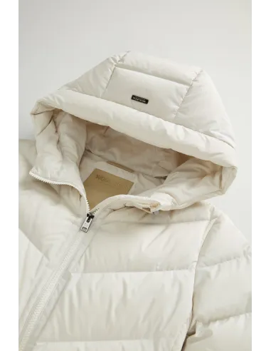 Woolrich \ Piumino Shirley Donna Microfibra Bianco Opaco Prezzo 595,00