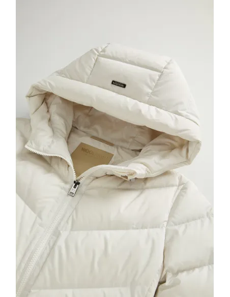 Woolrich \ Piumino Shirley Donna Microfibra Bianco Opaco Prezzo 595,00