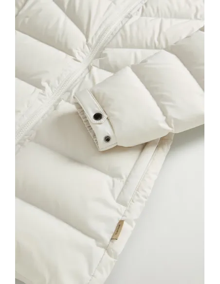 Woolrich \ Piumino Shirley Donna Microfibra Bianco Opaco Prezzo 595,00