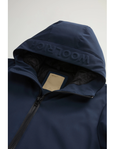 Woolrich \ Giacca Uomo Pacific Soft Shell Blu Scuro Prezzo 450,00