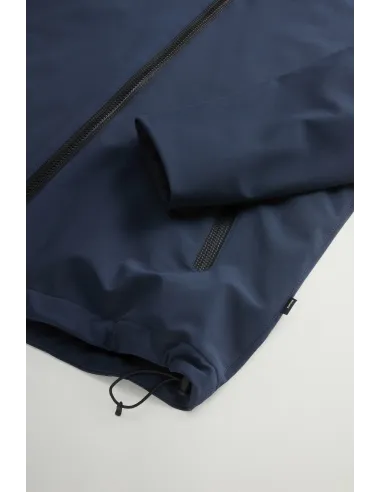 Woolrich \ Giacca Uomo Pacific Soft Shell Blu Scuro Prezzo 450,00