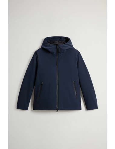 Woolrich \ Giacca Uomo Pacific Soft Shell Blu Scuro Prezzo 450,00
