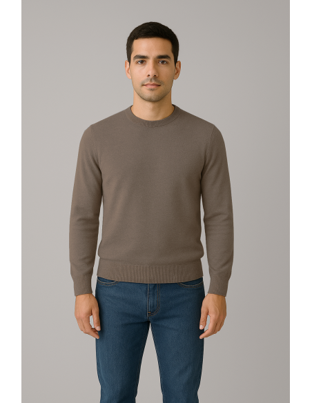 Filippo De Laurentiis \ Maglia Uomo Lana Merino Talpa Scuro Prezzo 190,00