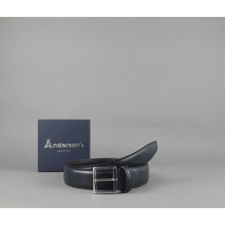Anderson's \ Cintura Uomo Pelle Blu Scuro Prezzo 110,00