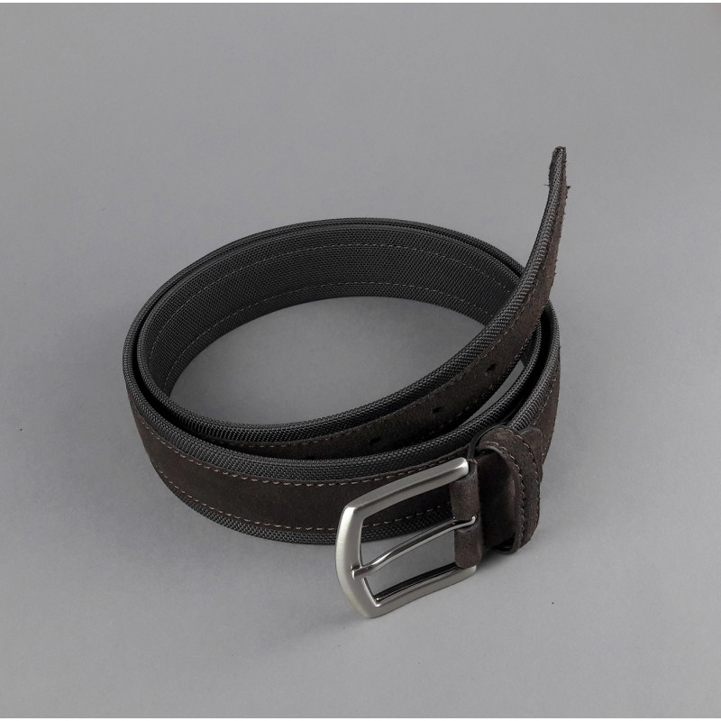 Anderson's \ Cintura Uomo Tela Camoscio Marrone Scuro Prezzo 110,00