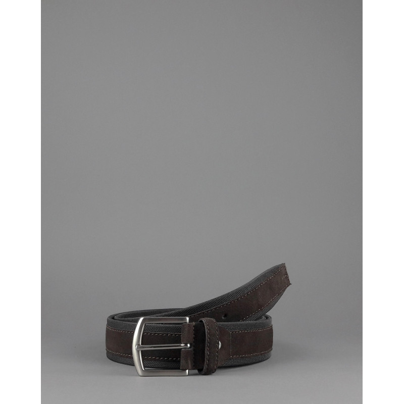 Anderson's \ Cintura Uomo Tela Camoscio Marrone Scuro Prezzo 110,00