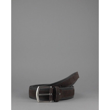 Anderson's \ Cintura Uomo Tela Camoscio Marrone Scuro Prezzo 110,00