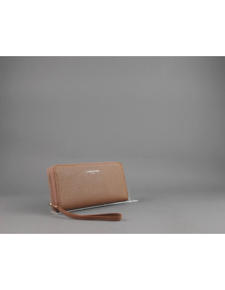 Lancaster Paris \ Portafogli Donna Pelle Martellata Cammello Prezzo 125,00