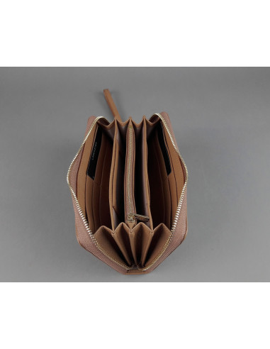 Lancaster Paris \ Portafogli Donna Pelle Martellata Cammello Prezzo 125,00