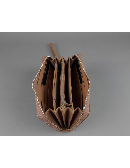 Lancaster Paris \ Portafogli Donna Pelle Martellata Cammello Prezzo 125,00