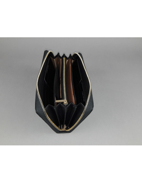 Lancaster Paris \ Portafogli Donna Pelle Martellata Nero Prezzo 125,00