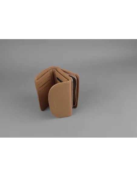 Lancaster Paris \ Portafogli Donna Pelle Martellata Cammello Prezzo 89,00