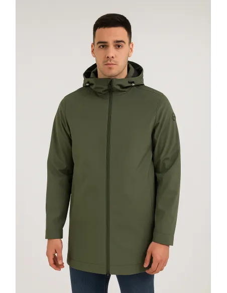 Colmar \ Giubbino 3/4 Uomo Softshell Stretch Verde Militare Prezzo 289,00
