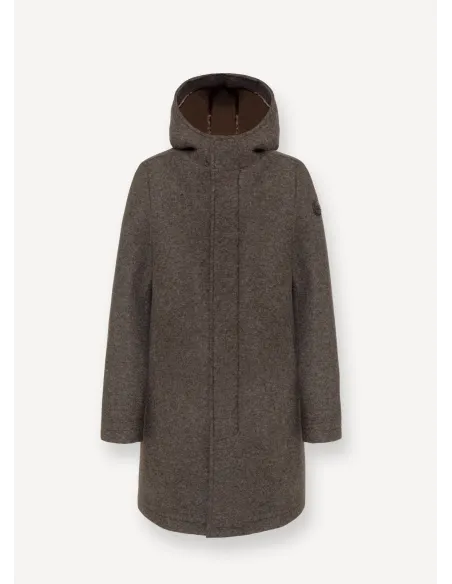 Colmar \ Cappotto Uomo Lungo In Panno Di Lana Marrone Prezzo 429,00 Colmar \ Cappotto Uomo Lungo In Panno Di Lana Marrone Prezzo 429,00