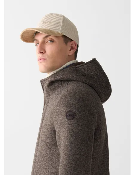 Colmar \ Cappotto Uomo Lungo In Panno Di Lana Marrone Prezzo 429,00 Colmar \ Cappotto Uomo Lungo In Panno Di Lana Marrone Prezzo 429,00
