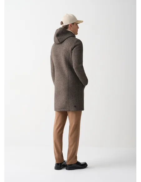 Colmar \ Cappotto Uomo Lungo In Panno Di Lana Marrone Prezzo 429,00 Colmar \ Cappotto Uomo Lungo In Panno Di Lana Marrone Prezzo 429,00
