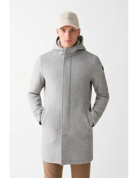 Colmar \ Cappotto Uomo Lungo In Panno Di Lana Grigio Chiaro Prezzo 429,00 Colmar \ Cappotto Uomo Lungo In Panno Di Lana Grigio Chiaro Prezzo 429,00