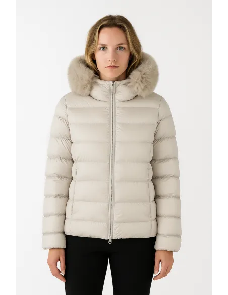 Colmar \ Piumino Corto Donna Crema Prezzo 429,00