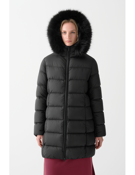 Colmar \ Piumino Lungo Donna Nero Prezzo 489,00